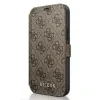 Husa Book Guess pentru iPhone 12 Mini Brown