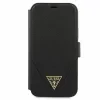 Husa Book Guess Saffiano V Stitch pentru iPhone 12 Mini Black