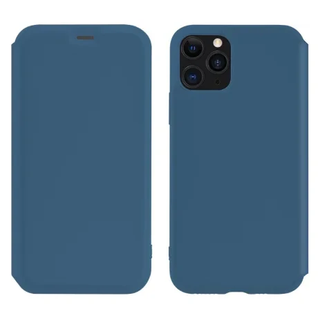 Husa Book Hoco Colorful Silicon iPhone 11 Pro Albastru