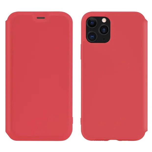 Husa Book Hoco Colorful Silicon iPhone 11 Pro Max Rosu