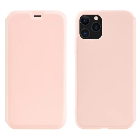 Husa Book Hoco Colorful Silicon iPhone 11 Pro Max Roz