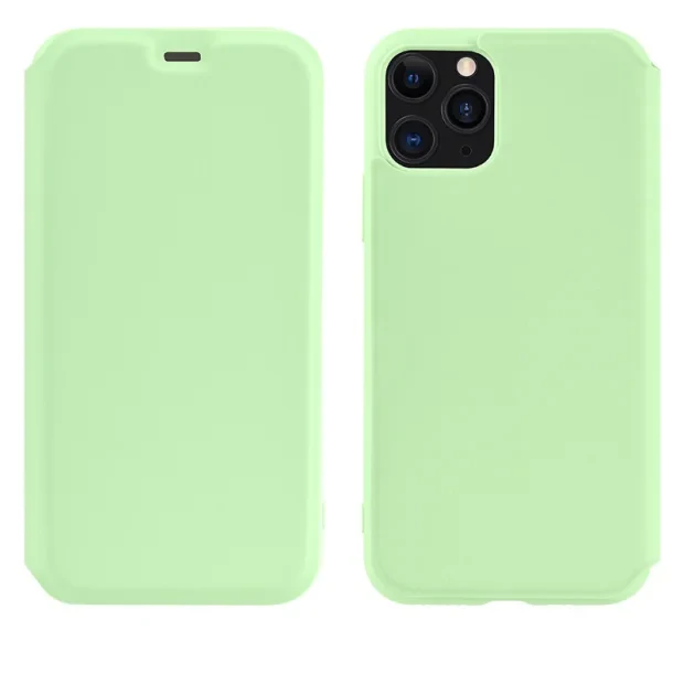 Husa Book Hoco Colorful Silicon iPhone 11 Pro Max Verde