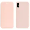 Husa Book Hoco Colorful Silicon iPhone XS Max Roz