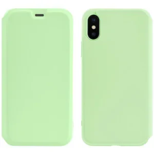 Husa Book Hoco Colorful Silicon iPhone XS Max Verde