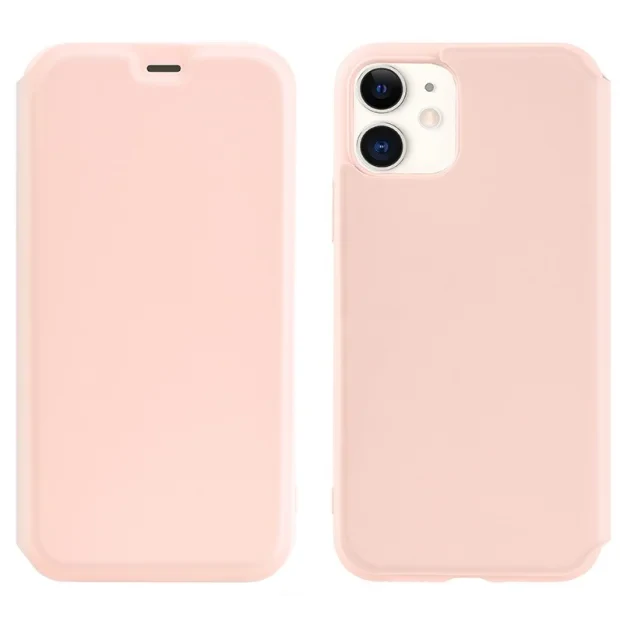 Husa Book Hoco Colorful Silicon pentru iPhone 11 Roz