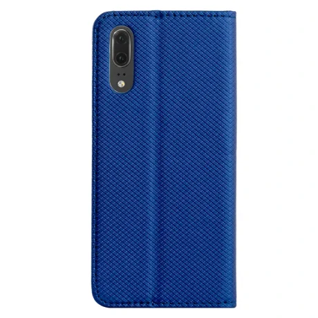 Husa Book Huawei P20, Contakt Albastra