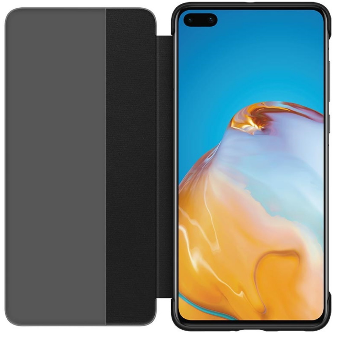 Husa Book Huawei Smart View pentru Huawei P40 Black thumb