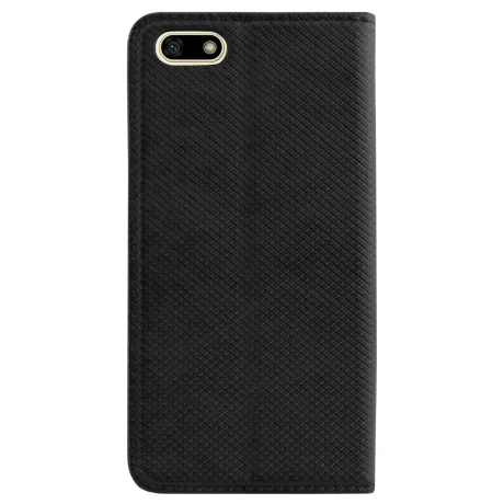 Husa Book Huawei Y5 Prime 2018, Contakt Neagra