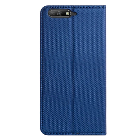 Husa Book Huawei Y6 2018, Contakt Albastra