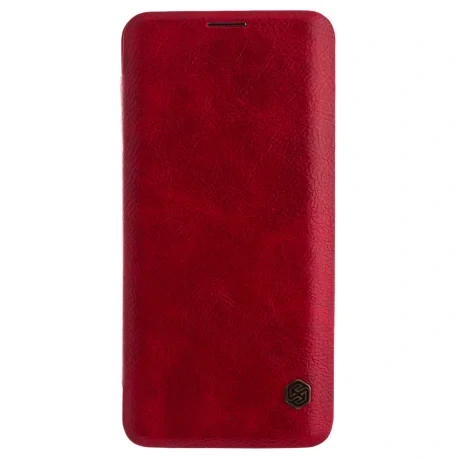 Husa Book iPhone X, Nillkin Rosu Qin