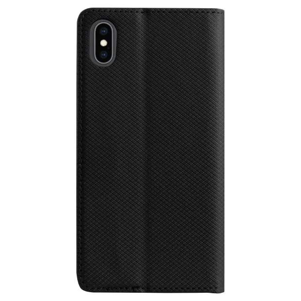 Husa Book iPhone XS Max, Contakt Neagra