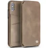 Husa Book iPhone X/Xs Qialino Khaki