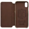 Husa Book iPhone X/Xs Qialino Khaki