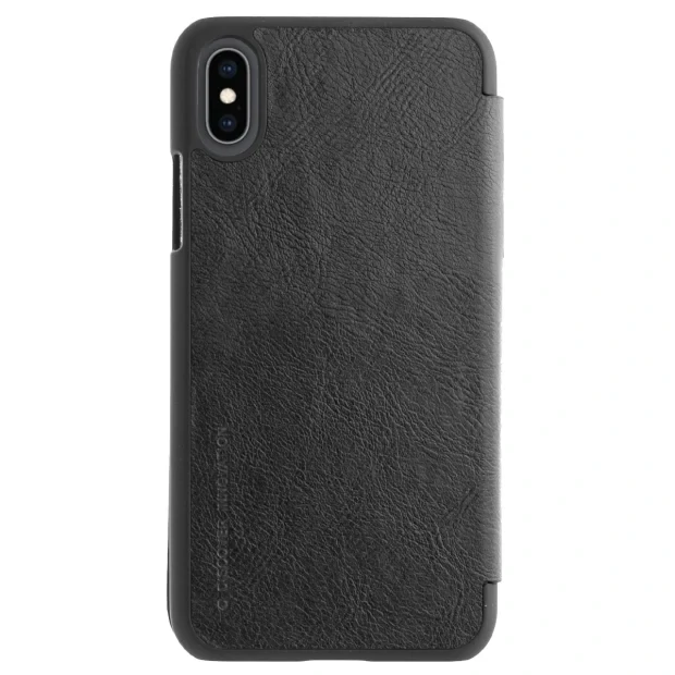 Husa Book iPhone X/XS, Nillkin Negru Qin