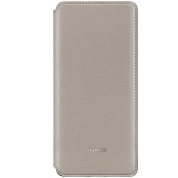 Husa Book Leather Huawei pentru Huawei P30 Pro Kaki