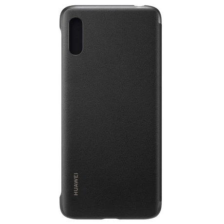 Husa Book Leather Huawei pentru Huawei Y6 2019 Black