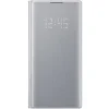 Husa Book Led Samsung pentru Samsung Galaxy Note 10 Argintiu