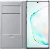 Husa Book Led Samsung pentru Samsung Galaxy Note 10 Argintiu