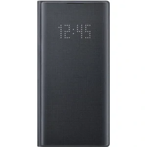 Husa Book Led Samsung pentru Samsung Galaxy Note 10 Negru