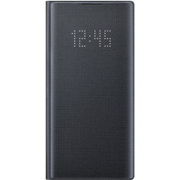 Husa Book Led Samsung pentru Samsung Galaxy Note 10 Negru