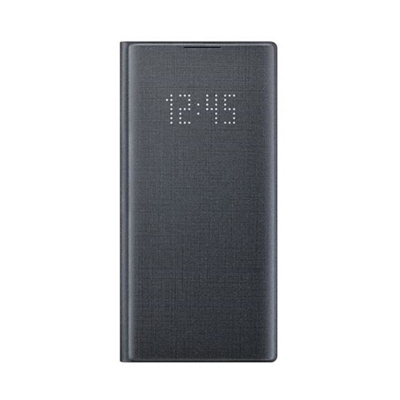 Husa Book Led Samsung pentru Samsung Galaxy Note 10 Plus Negru