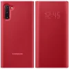 Husa Book Led Samsung pentru Samsung Galaxy Note 10 Rosu