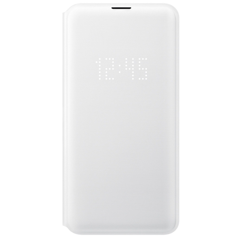 Husa Book Led Samsung pentru Samsung Galaxy S10e Alb thumb