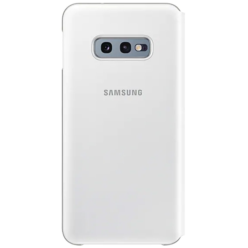 Husa Book Led Samsung pentru Samsung Galaxy S10e Alb thumb