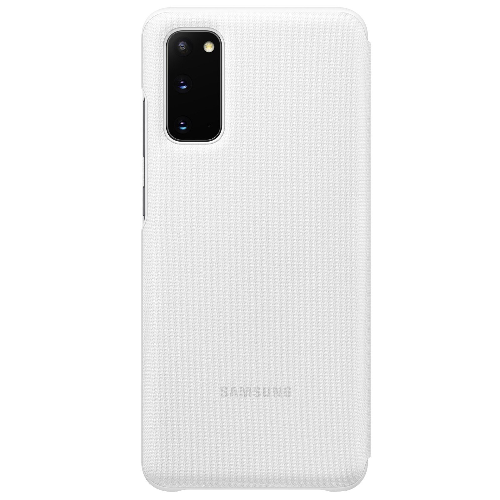 Husa Book Led Samsung pentru Samsung Galaxy S20 Alb thumb
