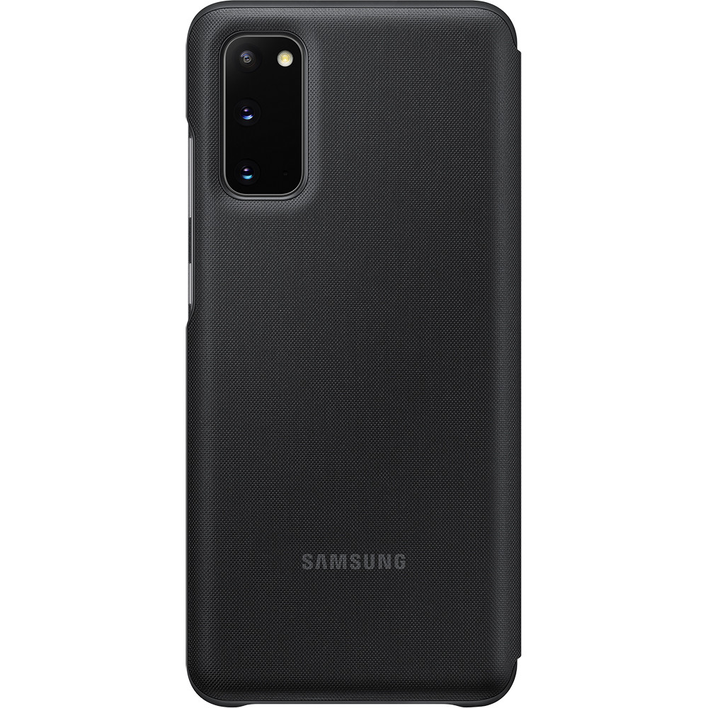 Husa Book Led Samsung pentru Samsung Galaxy S20 Negru thumb