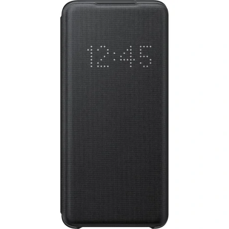 Husa Book Led Samsung pentru Samsung Galaxy S20 Negru