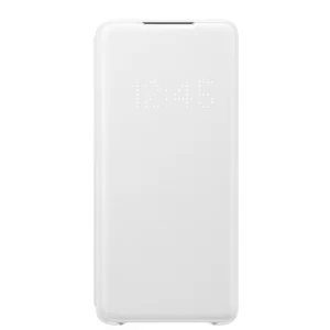 Husa Book Led Samsung pentru Samsung Galaxy S20 Plus Alb