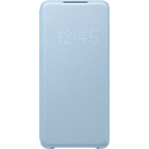 Husa Book Led Samsung pentru Samsung Galaxy S20 Plus Albastru