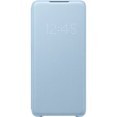 Husa Book Led Samsung pentru Samsung Galaxy S20 Plus Albastru