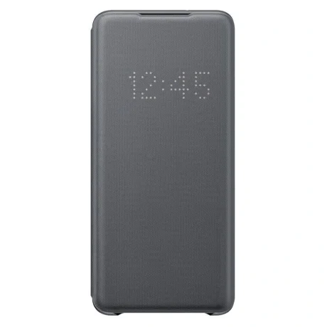 Husa Book Led Samsung pentru Samsung Galaxy S20 Plus Gri