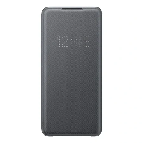 Husa Book Led Samsung pentru Samsung Galaxy S20 Ultra Gri