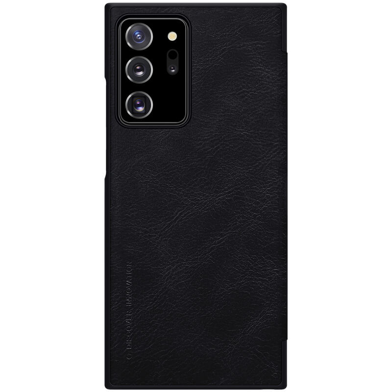 Husa Book Nillkin Qin Piele Ecologica pentru Samsung Galaxy Note 20 Ultra Negru thumb