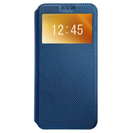 Husa Book S-View Huawei Mate 20 Lite, Contakt Albastru