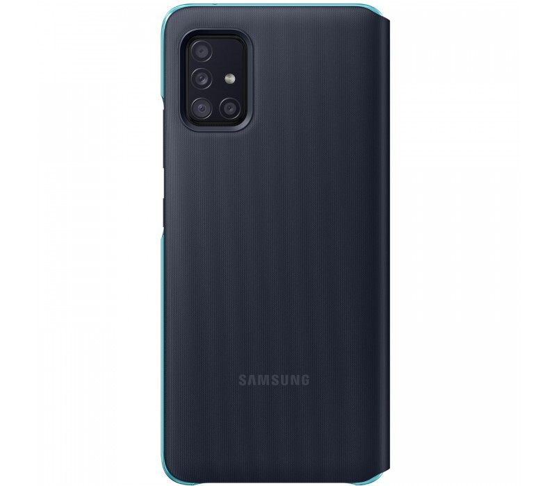 Husa Book S-View Led Samsung pentru Samsung Galaxy A51 5G Black thumb