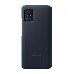 Husa Book S-View Led Samsung pentru Samsung Galaxy A51 5G Black