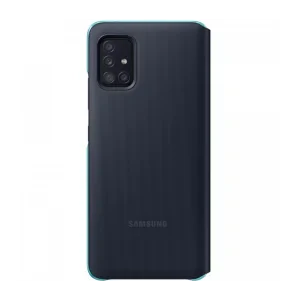 Husa Book S-View Led Samsung pentru Samsung Galaxy A51 5G Black