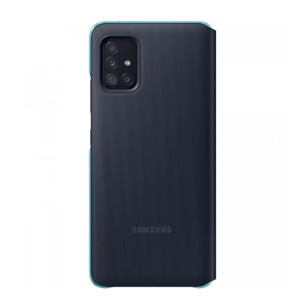 Husa Book S-View Led Samsung pentru Samsung Galaxy A51 5G Black