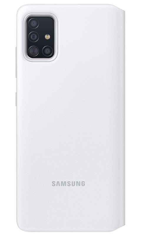 Husa Book S-View Led Samsung pentru Samsung Galaxy A51 Alb thumb