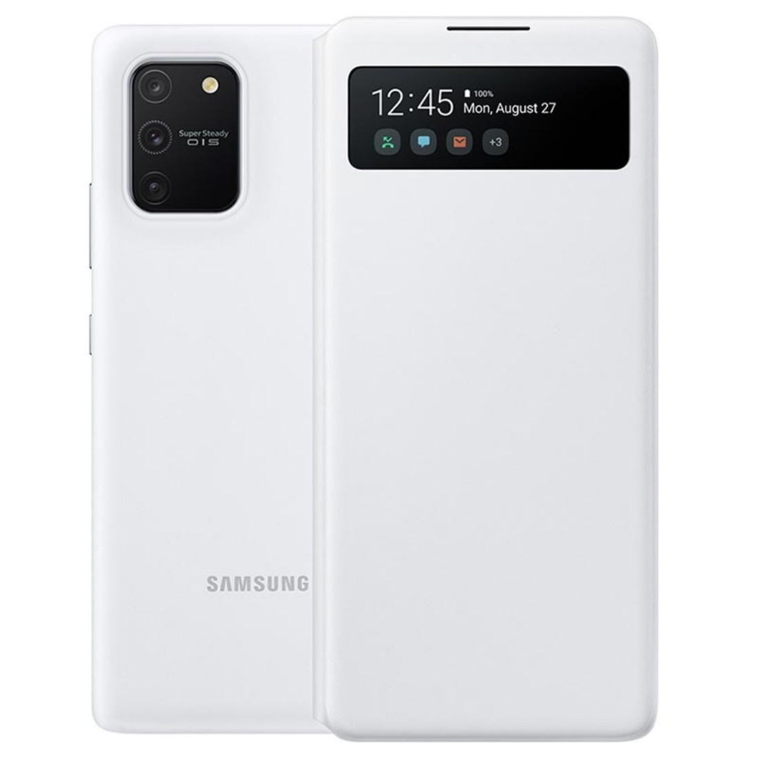 Husa Book S-View Led Samsung pentru Samsung Galaxy S10lite Alb thumb