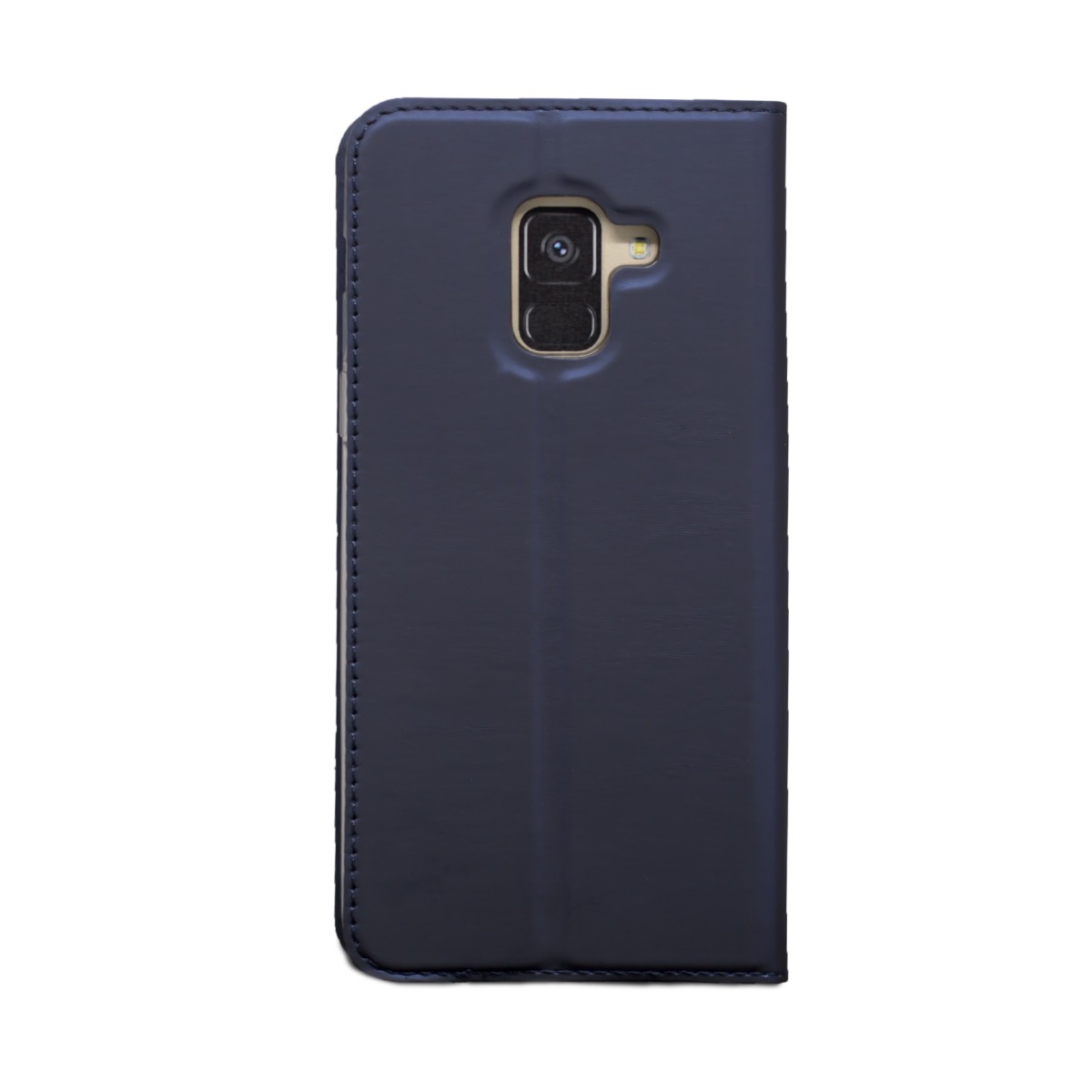 Husa Book S-View Samsung Galaxy A8 2018 Albastru thumb