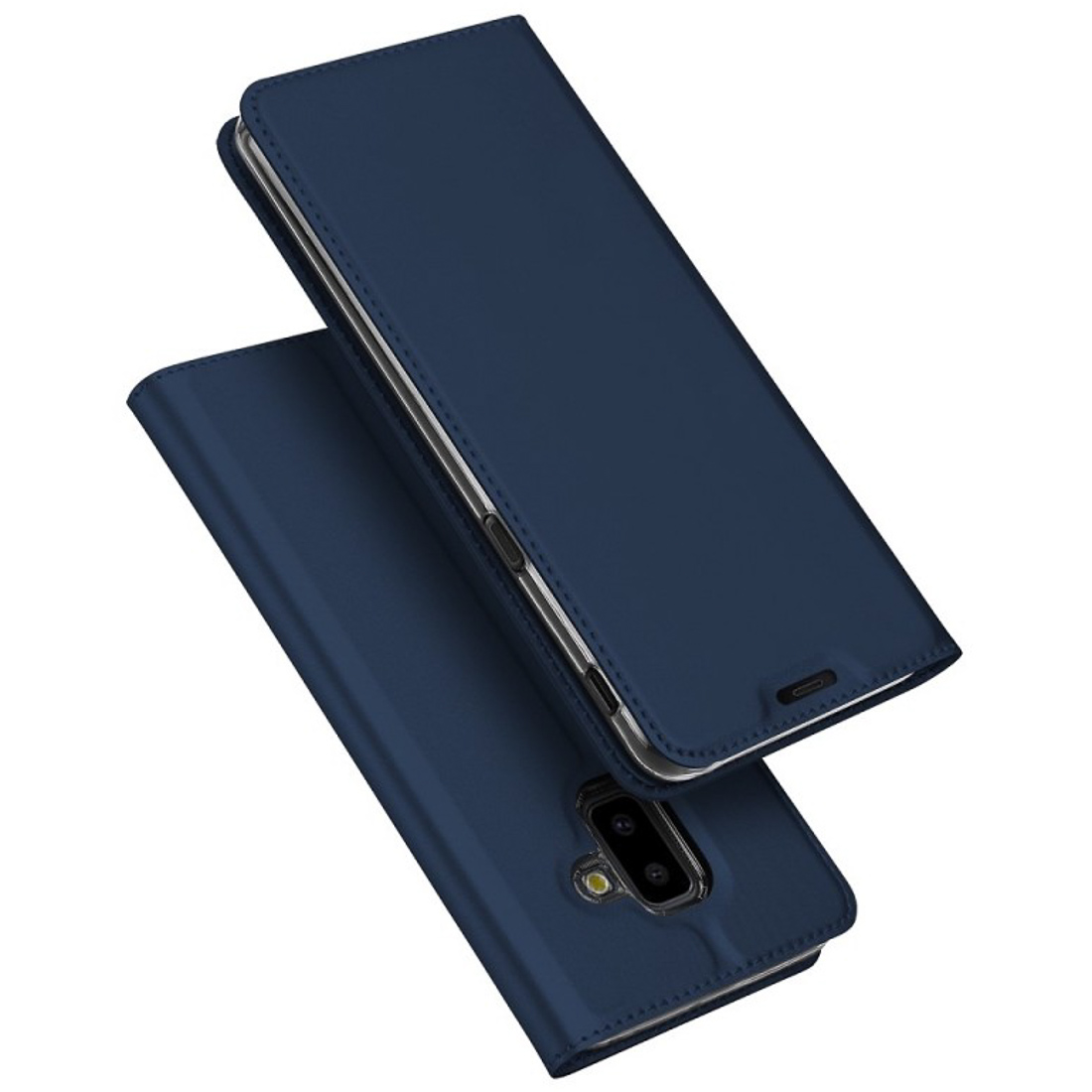 Husa Book Samsung Galaxy J6 Plus, Dux Ducis Skin, Albastru thumb