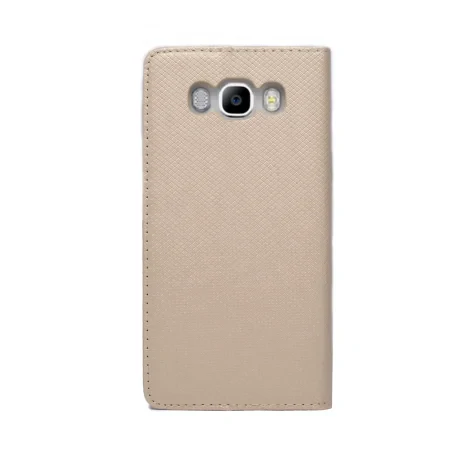 Husa Book Samsung Galaxy J7 2016 Auriu