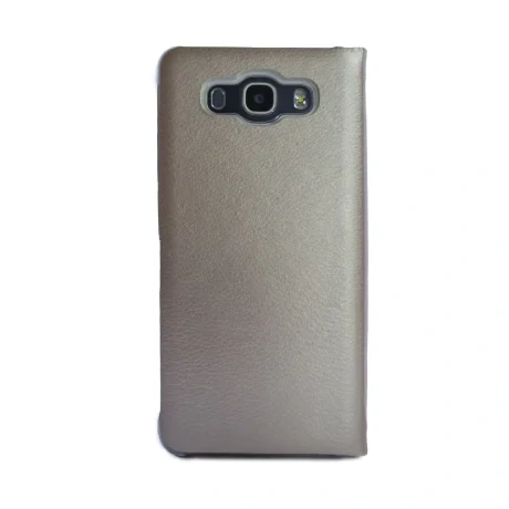 Husa Book Samsung Galaxy J7 2016 Auriu CTK