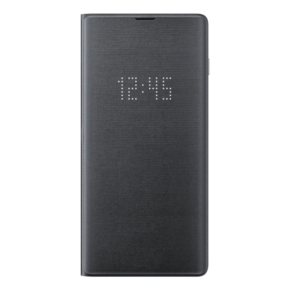 Husa Book Samsung Galaxy S10 Plus Black Led View Cover thumb