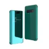 Husa Book Samsung Galaxy S10 Plus Green Flip View Cover